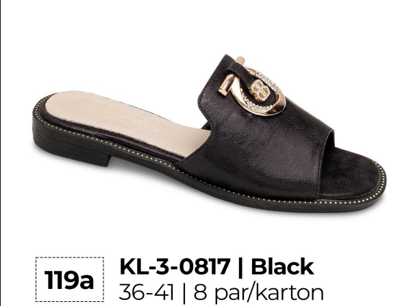 Sandały płaskie damskie Roz 36-41 / 8 par